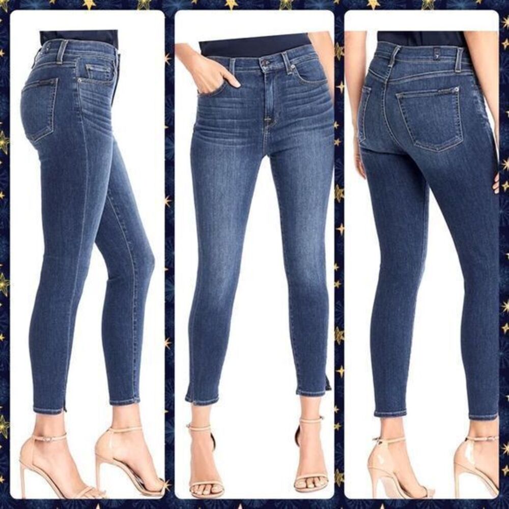 7 For All Mankind Jeans The Skinny Ankle Size 28